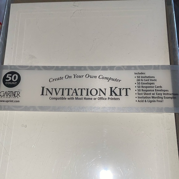 Gartner Studios Party Supplies Gartner Studios 5 Count Invitation